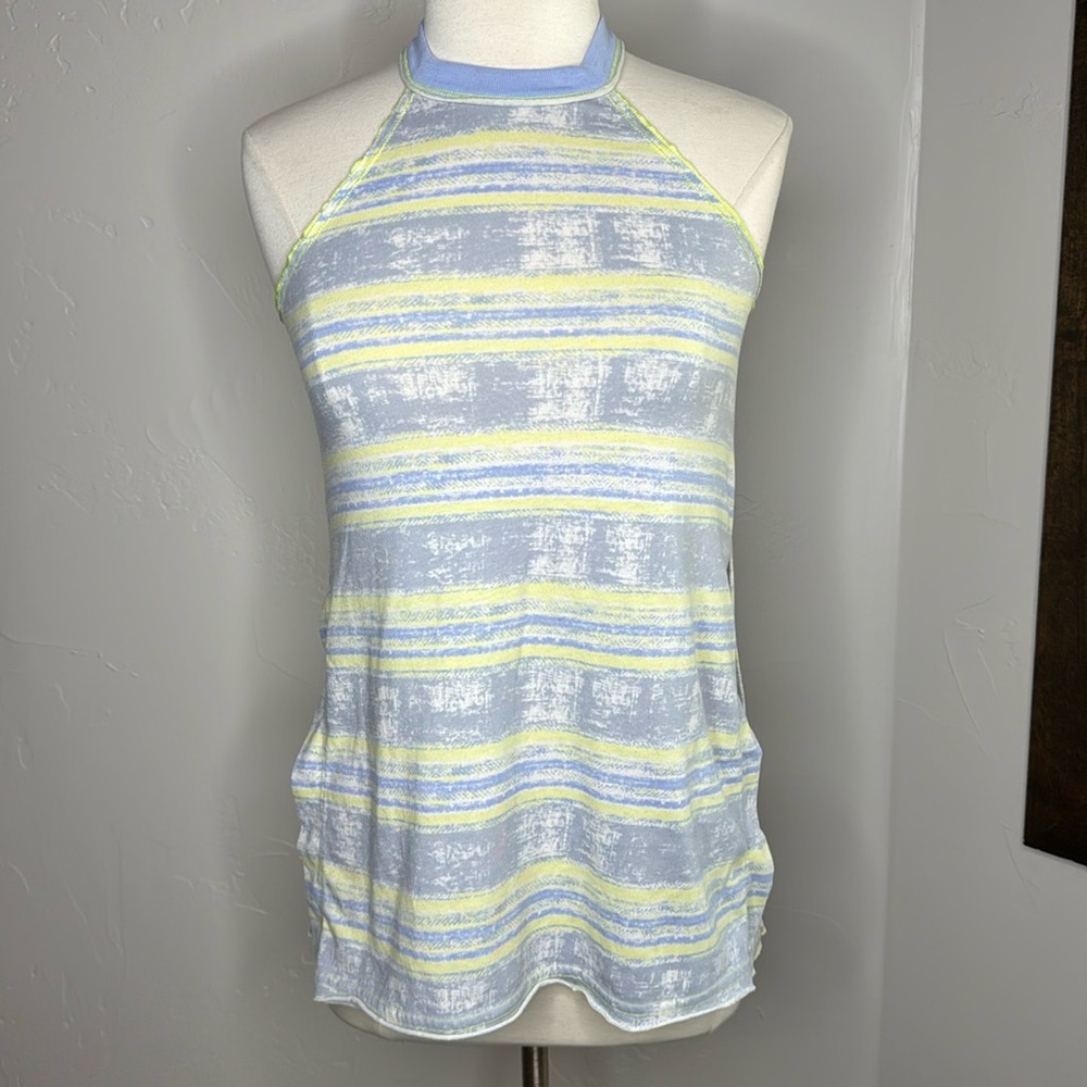 We The Free Sleeveless Striped top Size XSmall also Fits Small